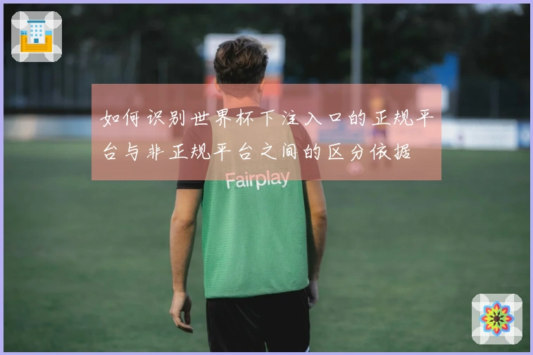 如何识别世界杯下注入口的正规平台与非正规平台之间的区分依据